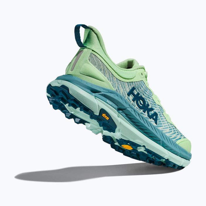 Pantofi de alergare pentru femei HOKA Mafate Speed 4 lime glow/ocean mist 18