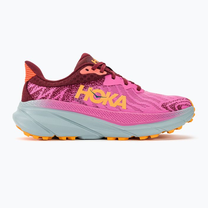 Pantofi de alergare pentru femei HOKA Challenger ATR 7 strawberry/cabernet 2