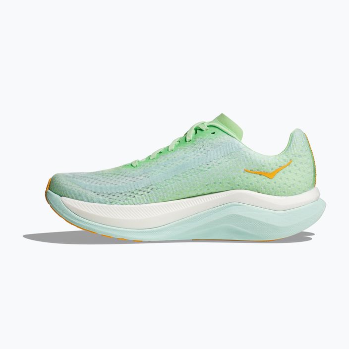 Pantofi de alergare pentru femei HOKA Mach X lime glow/sunlit ocean 13
