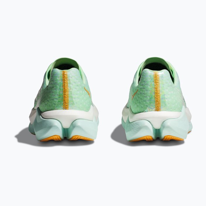 Pantofi de alergare pentru femei HOKA Mach X lime glow/sunlit ocean 14