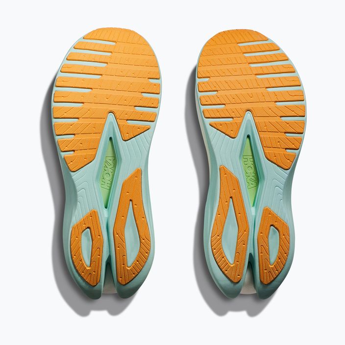 Pantofi de alergare pentru femei HOKA Mach X lime glow/sunlit ocean 15