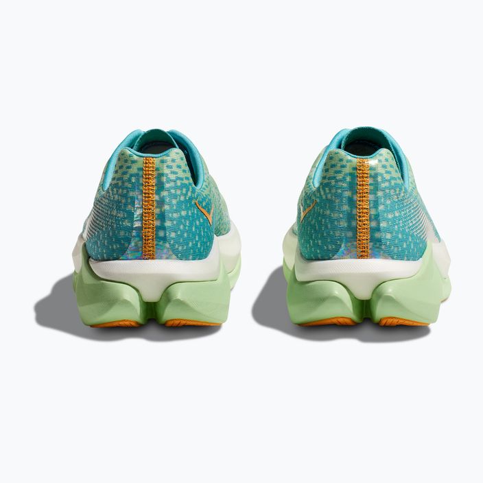 Pantofi de alergare pentru bărbați HOKA Mach X ocean mist/lime glow 14