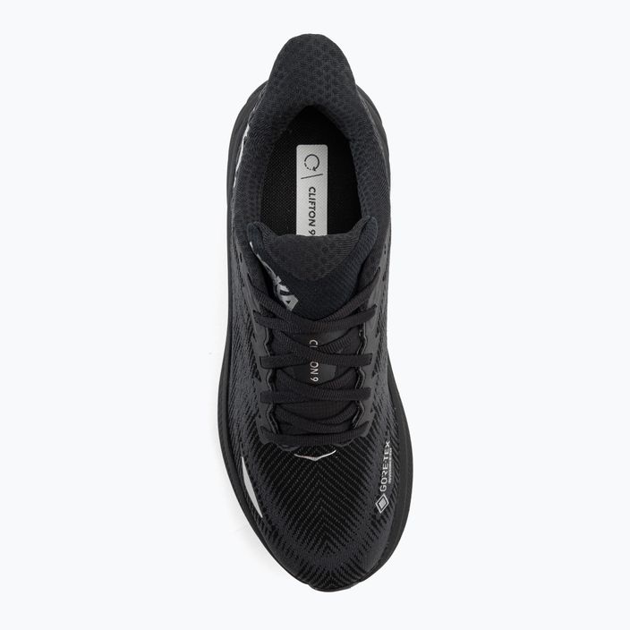 Pantofi de alergare pentru bărbați HOKA Clifton 9 GTX negru/negru 6
