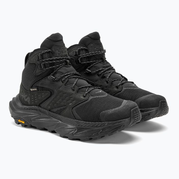 Cizme de trekking pentru bărbați HOKA Anacapa 2 Mid GTX negru/negru 4