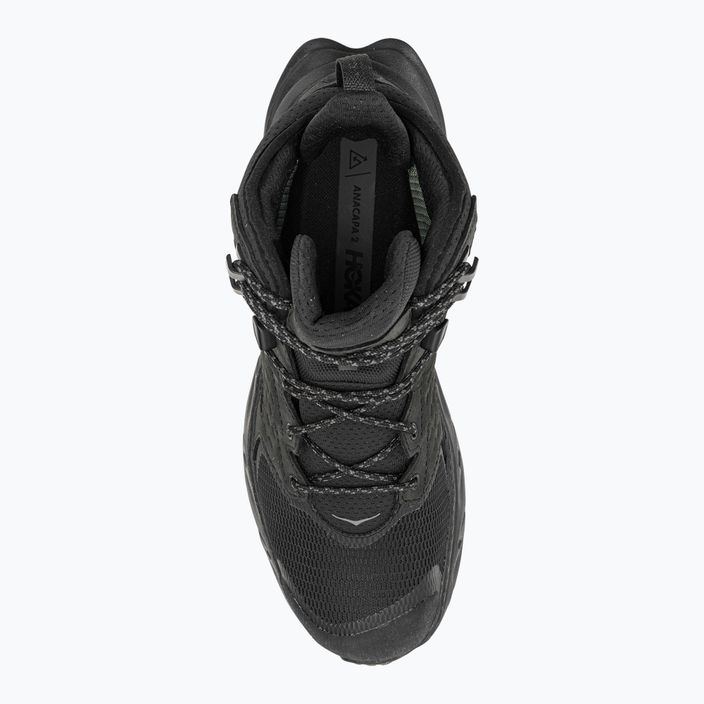 Cizme de trekking pentru bărbați HOKA Anacapa 2 Mid GTX negru/negru 6