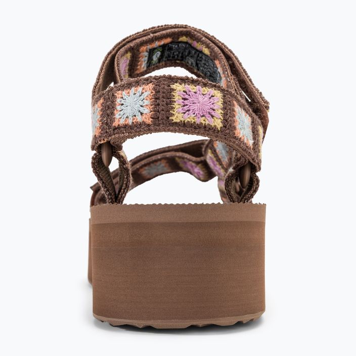 Sandale pentru femei Teva Flatform Universal Crochet unwind 6