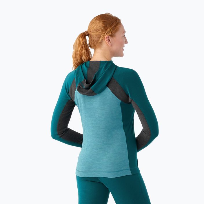 Bluză termoactivă pentru femei Smartwool Merino Baselayer 1/2 Zip Boxed cascade green heather 8