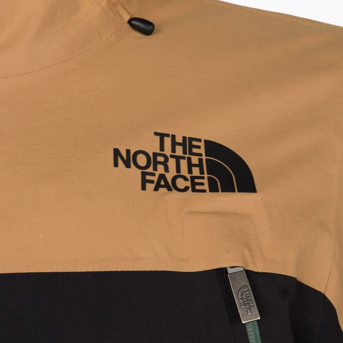 Jachetă de schi pentru bărbați The North Face Zarre negru/almond butter/negru 11
