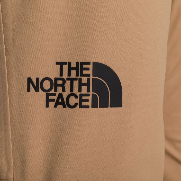 Pantaloni de schi pentru bărbați The North Face Chakal Chakal unt de migdale/negru 4