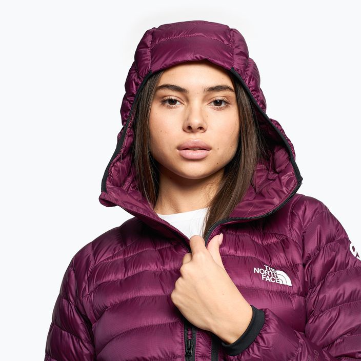 Jachetă de iarnă pentru femei The North Face Summit Breithorn Hoodie boysenberry 3