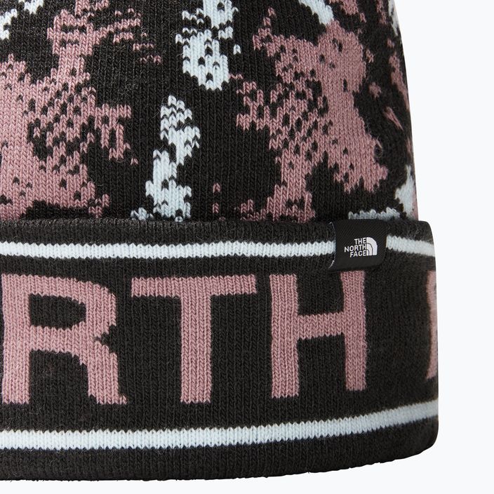 The North Face Ski Tuke de iarnă șapcă de iarnă Fawn gri șarpe fermecător imprimare șarpe Charmer 2