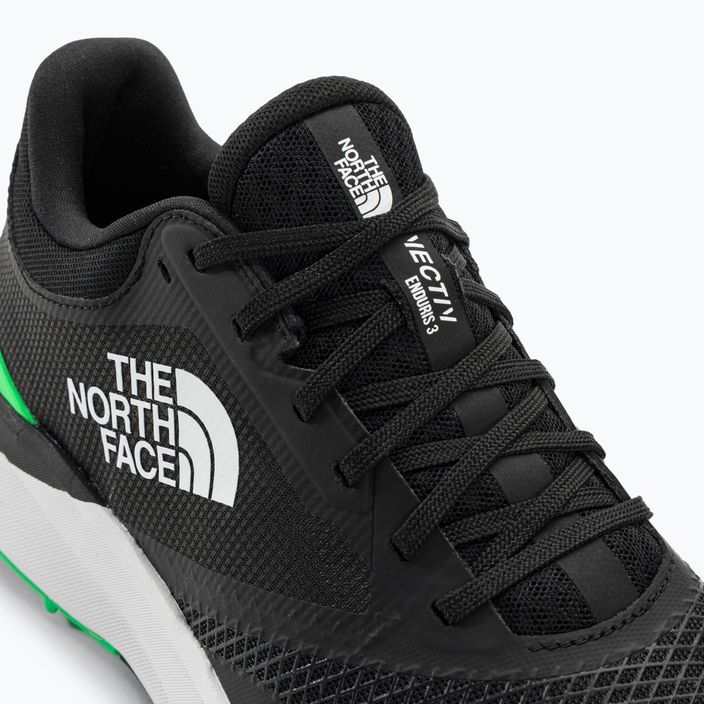 Pantofi de alergare pentru bărbați The North Face Vectiv Enduris 3 negru/verde clorofilă 8