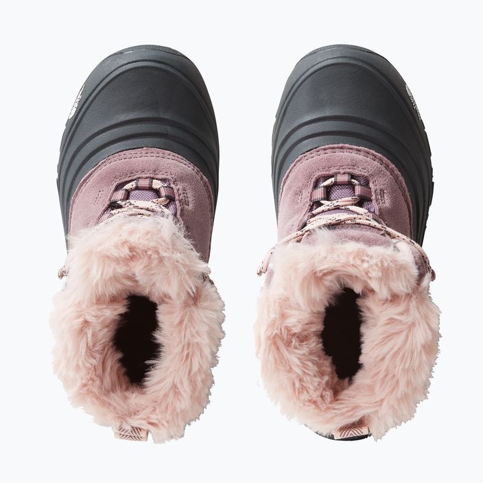 The North Face Shellista V Lace Wp cizme de zăpadă pentru copii fawn grey/asphalt grey 10
