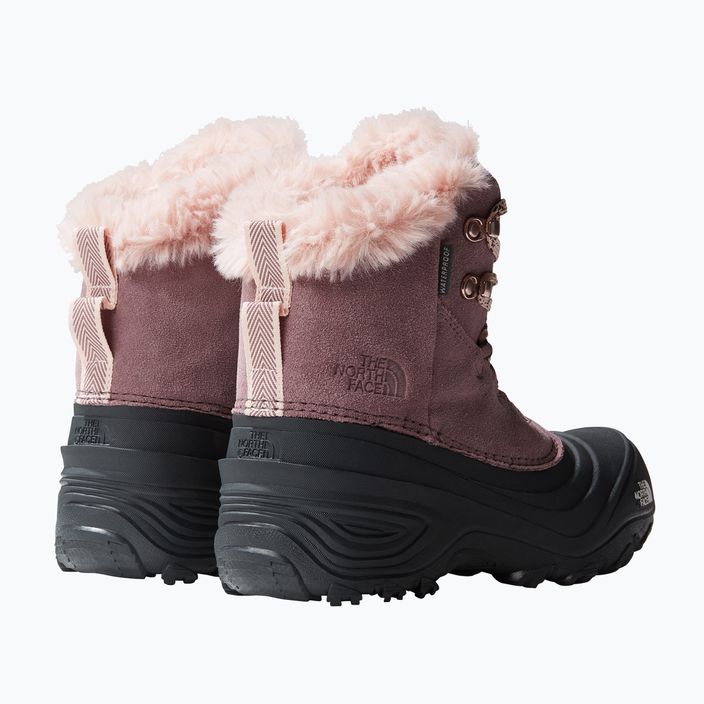 The North Face Shellista V Lace Wp cizme de zăpadă pentru copii fawn grey/asphalt grey 11