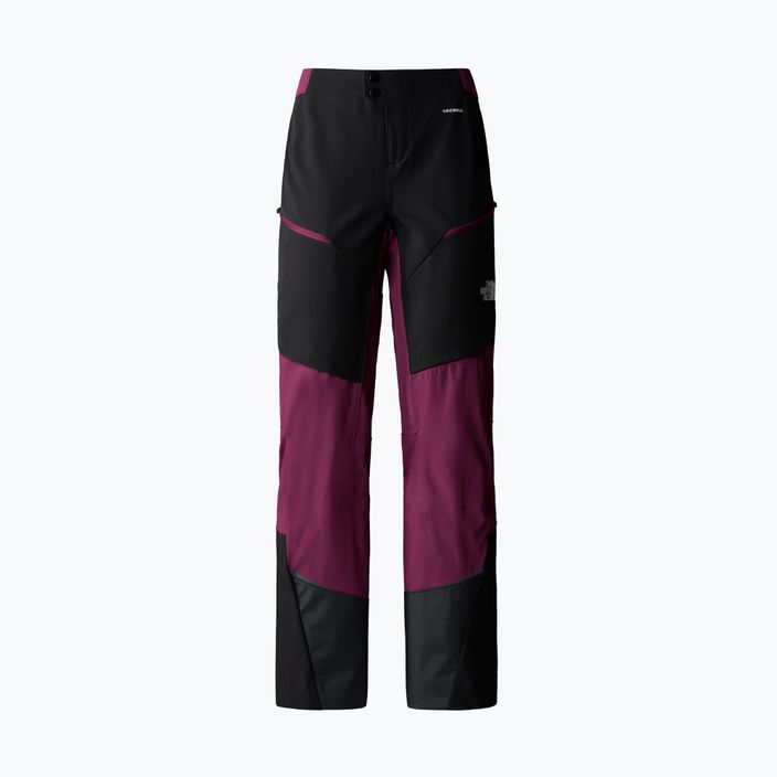 Pantaloni de schi pentru femei The North Face Dawn Turn Hybrid boysenberry/negru pentru femei