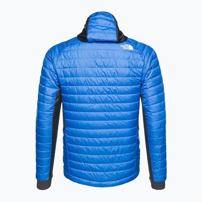 Jachetă bărbătească The North Face Insulation Hybrid, albastru optic/gri de asfalt 8