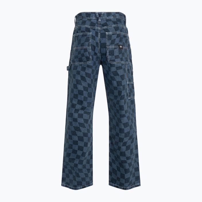 Pantaloni pentru bărbați Vans Drill Chore Carp checkerboard denim/indigo 2