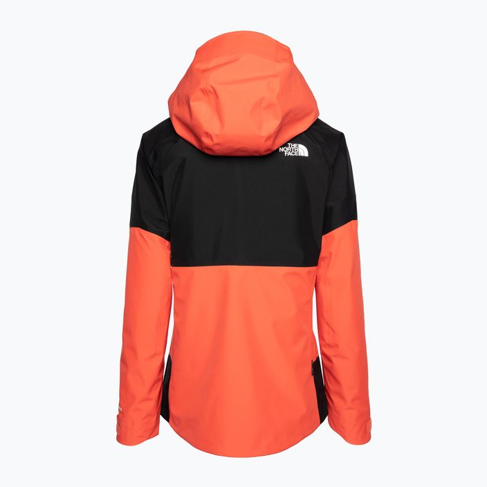 Jachetă softshell pentru femei The North Face Jazzi Gtx radiant orange/black 9