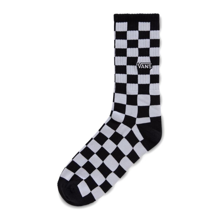 Șosete pentru bărbați Vans Checkerboard Crew black/white 2