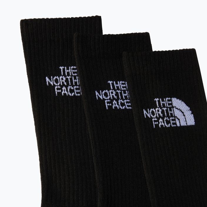 Șosete de trekking The North Face Multi Sport Cush Crew Sock 3 pary black 2