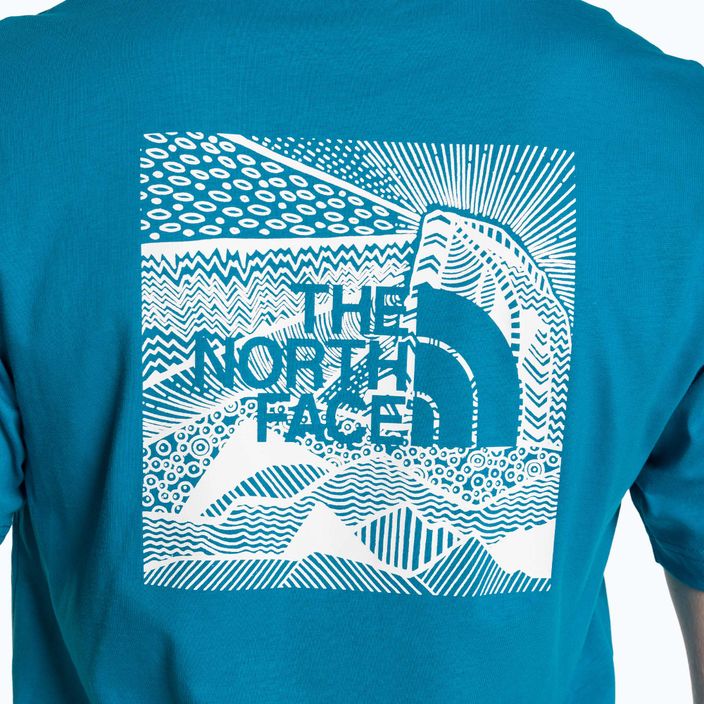 Tricou pentru bărbați The North Face Redbox Celebration adriatic blue 4