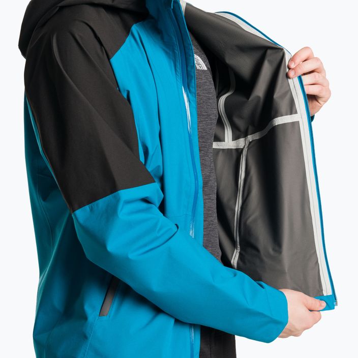 Geacă de ploaie pentru bărbați The North Face Sheltered Creek 2.5 L adriatic blue/black 5