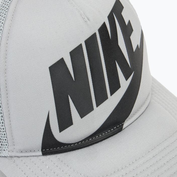 Șapcă pentru copii  Nike Rise Structured Trucker light smoke grey / light smoke grey / black 3