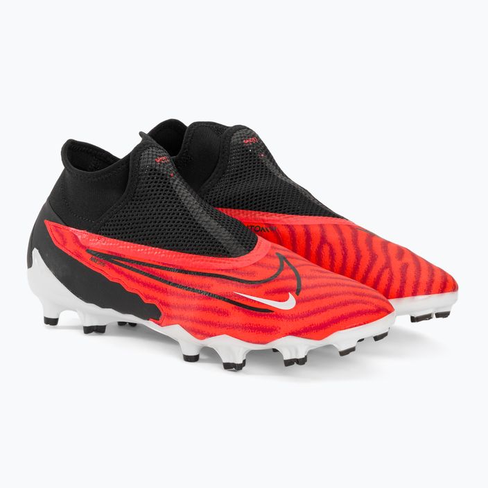 Încălțăminte de fotbal Nike Phantom GX Pro DF FG bright crimson/white/black 4