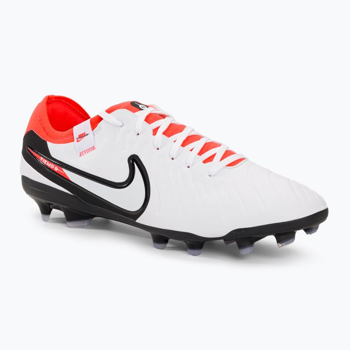 Încălțăminte de fotbal Nike Tiempo Legend 10 Pro FG white/black/bright crimson