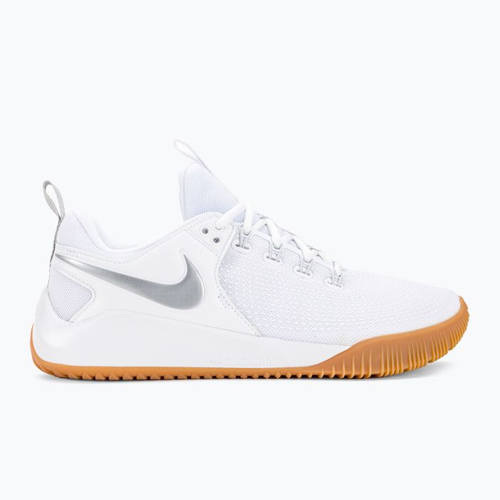 Nike Air Zoom Hyperace 2 LE alb/argintiu metalic alb pantofi de volei 2