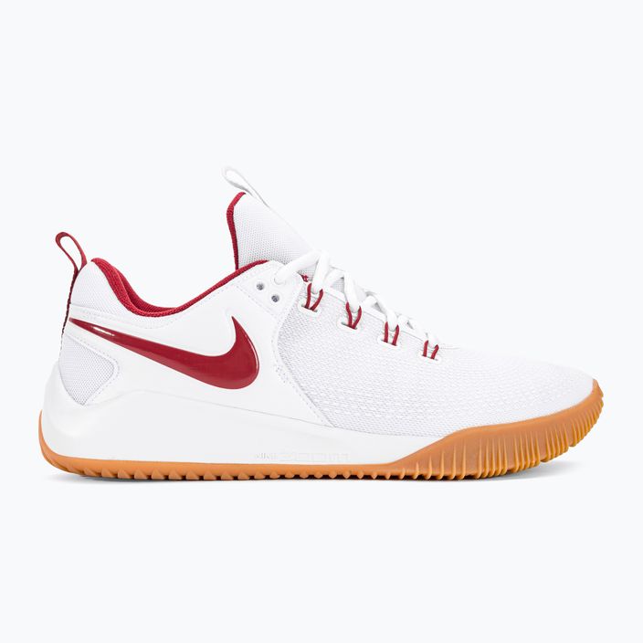 Nike Air Zoom Hyperace 2 LE alb/team crimson alb alb pantofi de volei 2