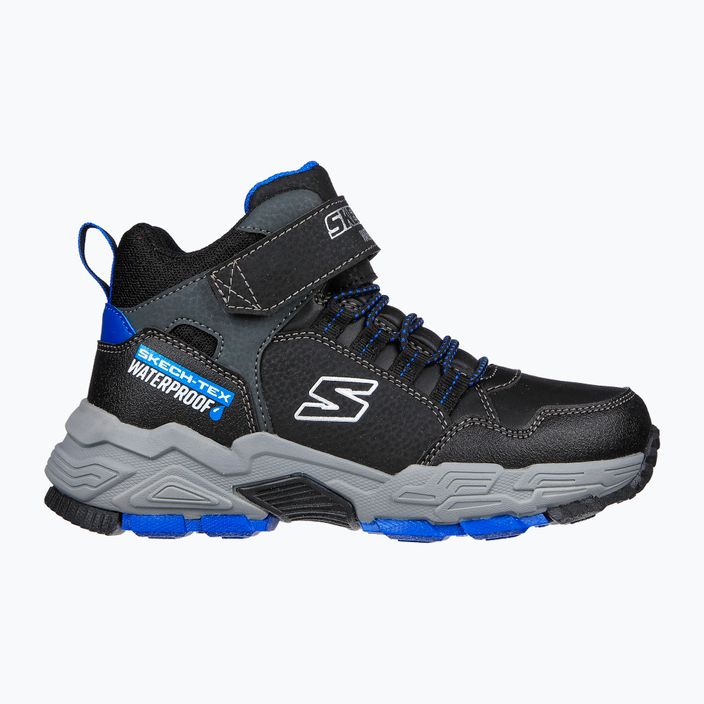 SKECHERS pantofi de trekking pentru copii Drollix Venture Rush negru/royal 8