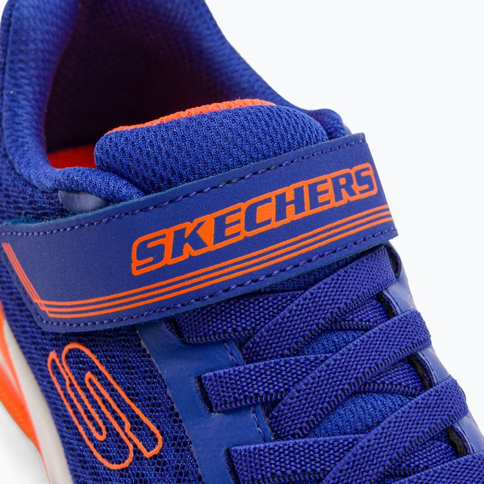 Pantofi de antrenament pentru copii SKECHERS Microspec Max Gorvix royal/orange pentru copii 8