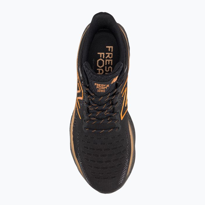 Bărbați New Balance 1080V12 negru / portocaliu pantofi de alergare 6