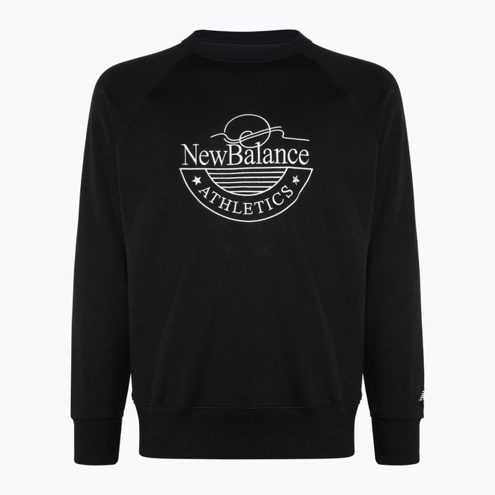 Bluză pentru bărbați New Balance Athletics Graphic Crew black 4