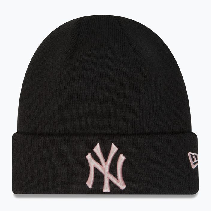 Căciulă pentru femei New Era Female Essential Cuff Beanie New York Yankees black