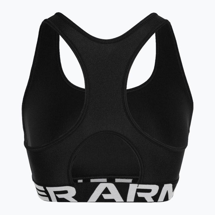 Sutien fitness Under Armour HG Authentics Mid Branded black/white 5