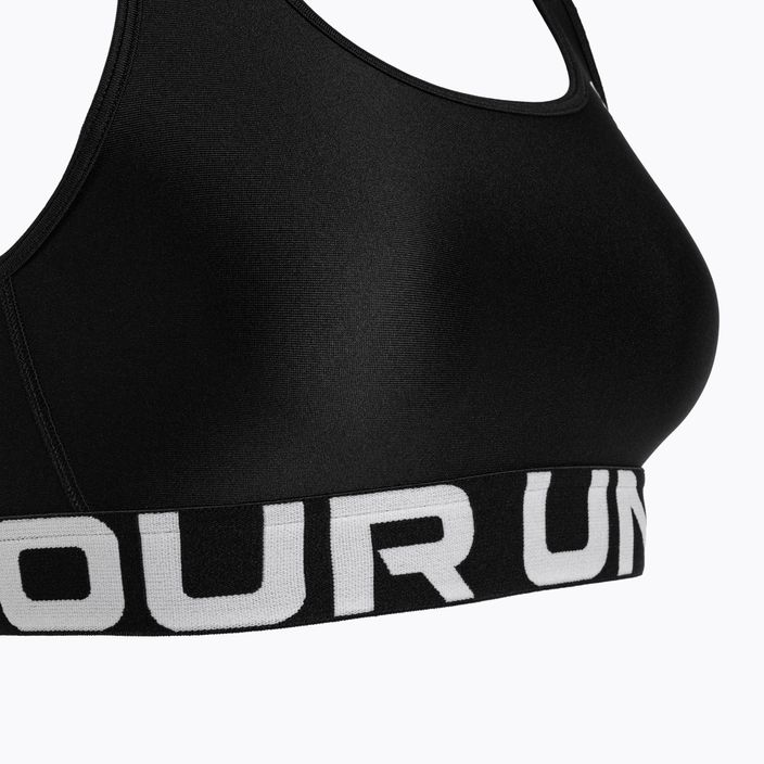 Sutien fitness Under Armour HG Authentics Mid Branded black/white 7