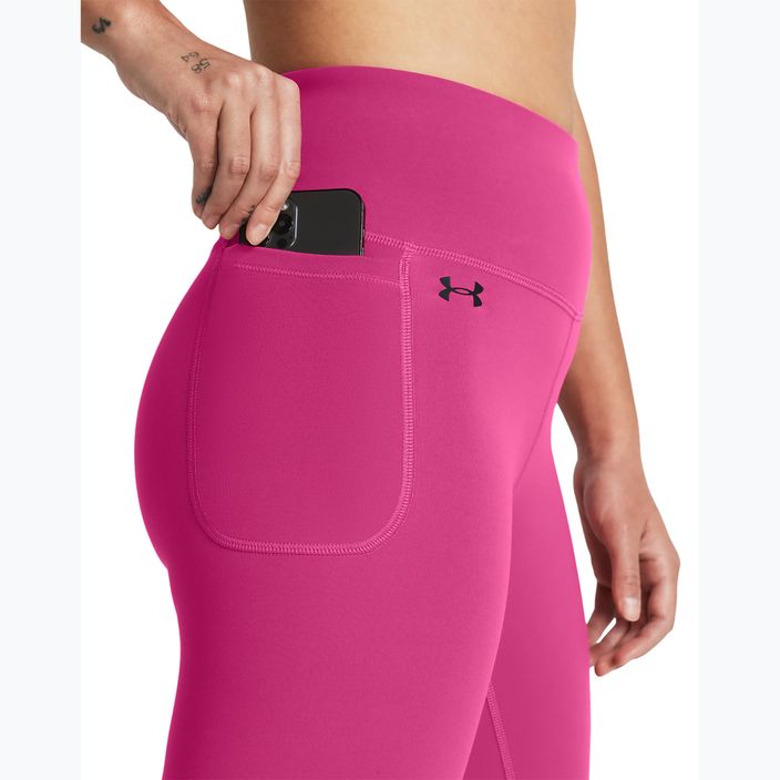 Pantaloni scurți de antrenament pentru femei Under Armour Motion Bike Short astro pink/black 4