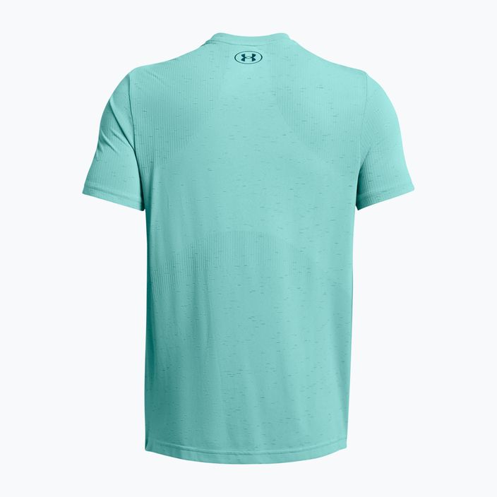 Tricou pentru bărbați Under Armour Vanish Seamless radial turquoise/hydro teal 6