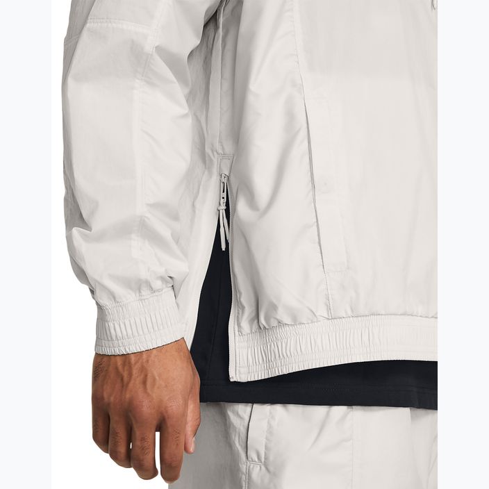 Jachetă de baschet pentru bărbați Under Armour Curry Woven white clay/white clay/white clay 4