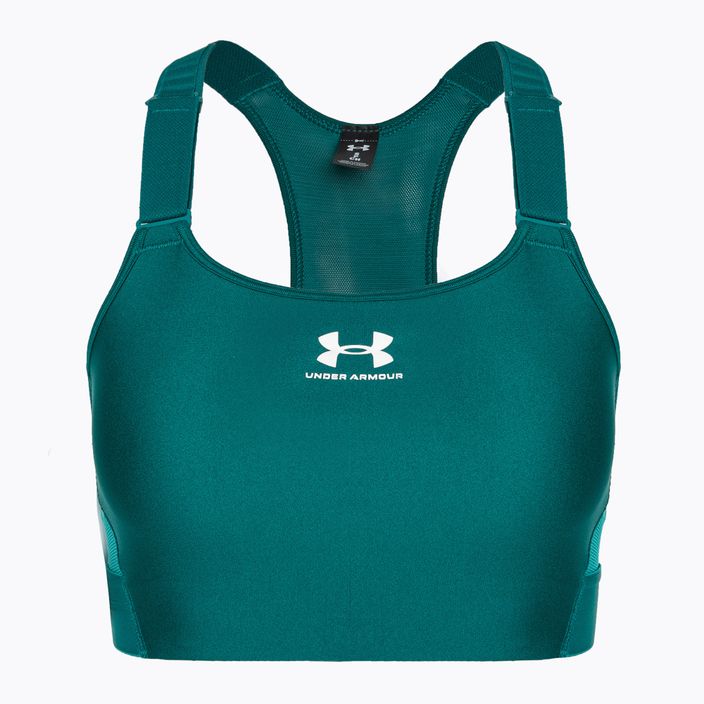 Sutien fitness Under Armour HG Armour High hydro teal/white 5