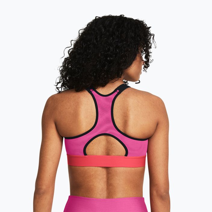 Sutien fitness Under Armour HG Armour High astro pink/red solstice/black 2