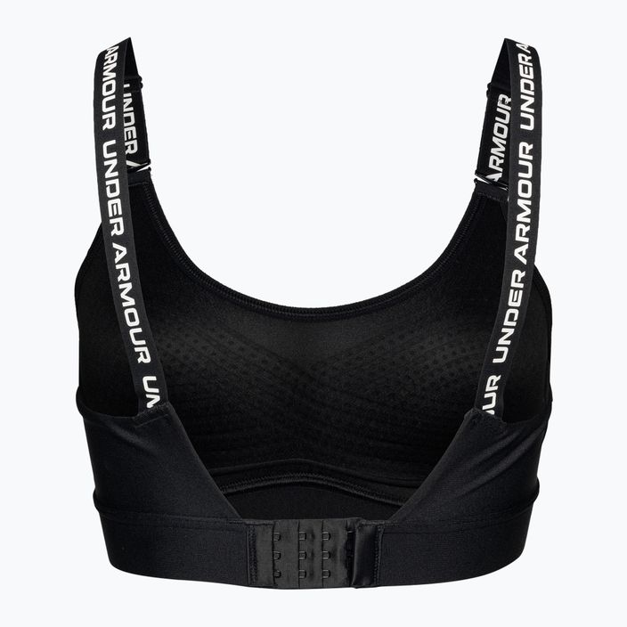Sutien fitness Under Armour Infinity Mid black/white 2