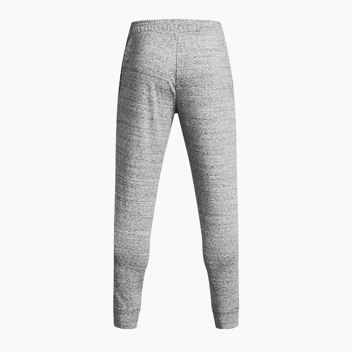 Pantaloni pentru bărbați Under Armour Rival Terry Jogger mod gray light heather/onyx white 6