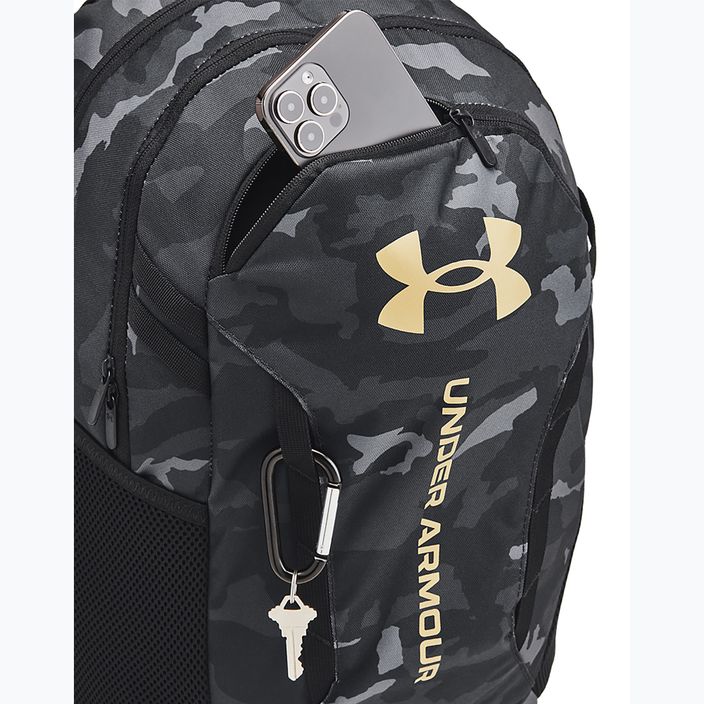 Rucsac de oraș  Under Armour Hustle 6.0 29 l black/black/metallic gold 3