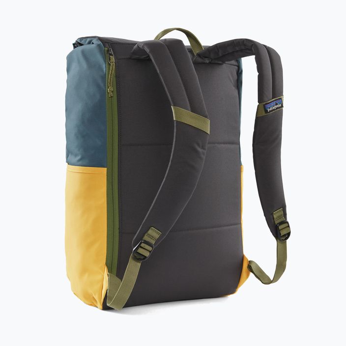 Rucsac de oraș Patagonia Fieldsmith Roll Top Pack 30 l surfboard yellow/abalone blue 2