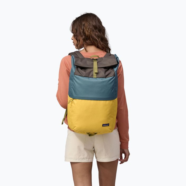 Rucsac de oraș Patagonia Fieldsmith Roll Top Pack 30 l surfboard yellow/abalone blue 6