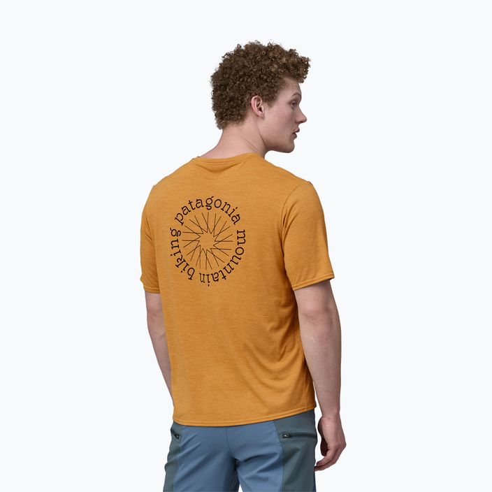 Tricou pentru bărbați Patagonia Cap Cool Daily Graphic Shirt Lands spoke stencil/pufferfish gold x-dye 2
