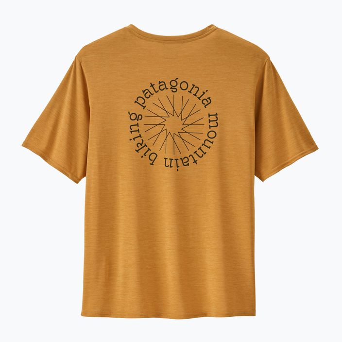 Tricou pentru bărbați Patagonia Cap Cool Daily Graphic Shirt Lands spoke stencil/pufferfish gold x-dye 3